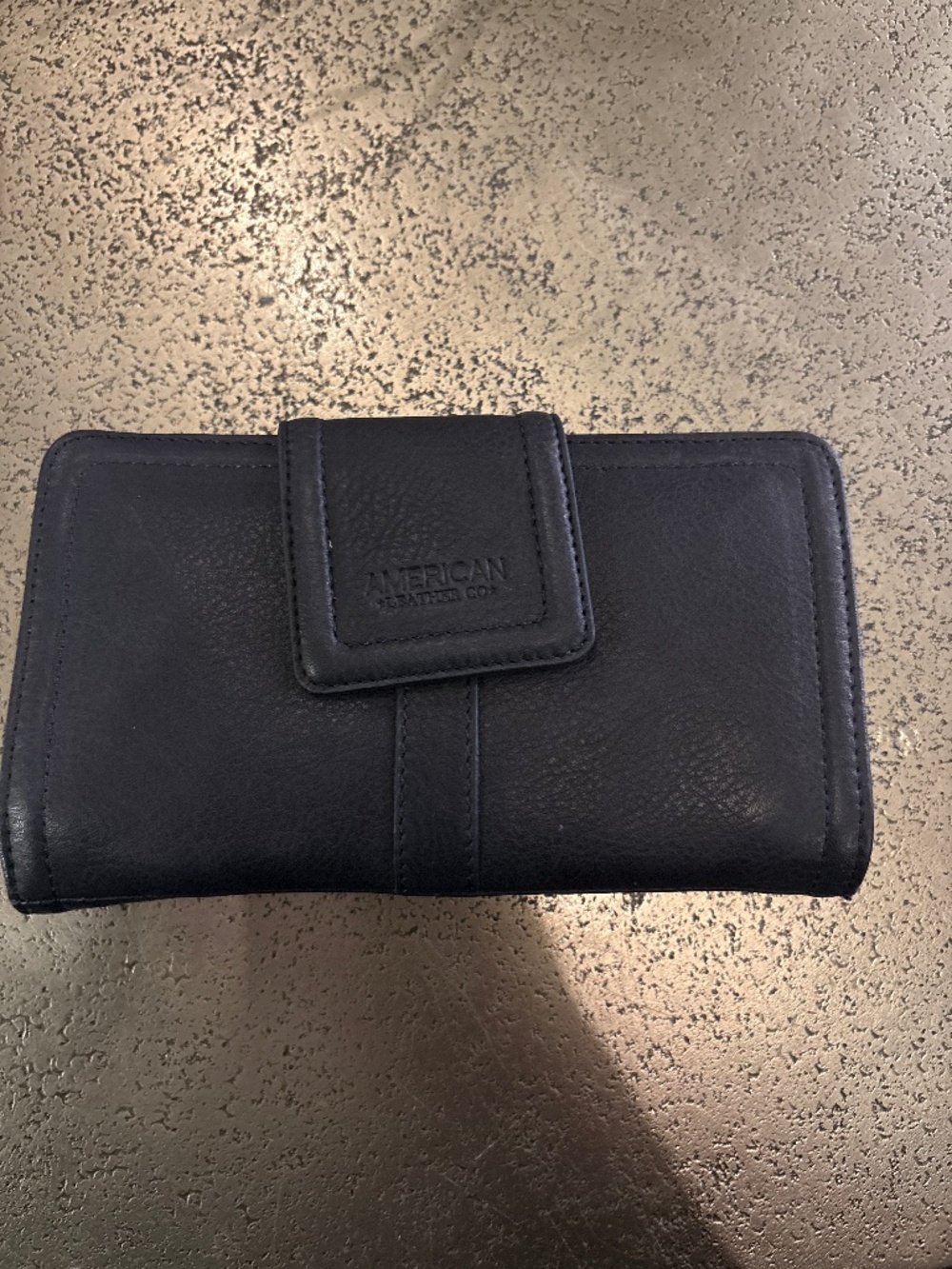 American Leather Co Large Wallet